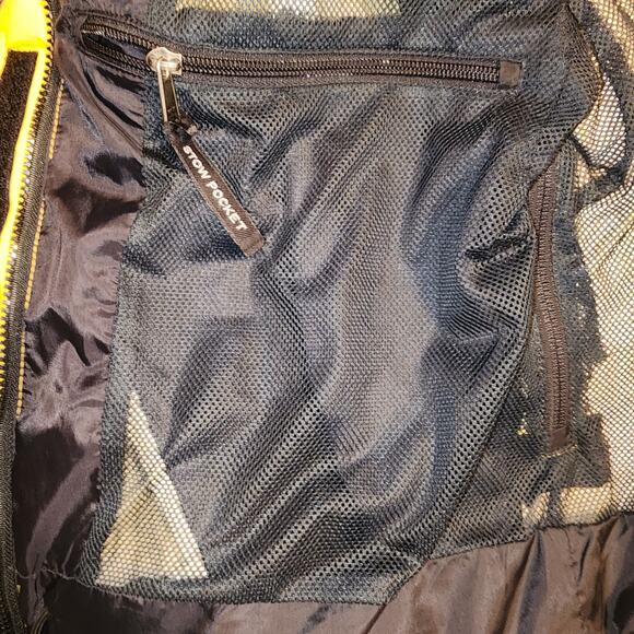 Vintage 90s The North Face Gore-Tex Yellow Grey Ski Jacket Women's Sz M EUC - Picture 11 of 11